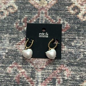 Evie and Emma Heart Earrings